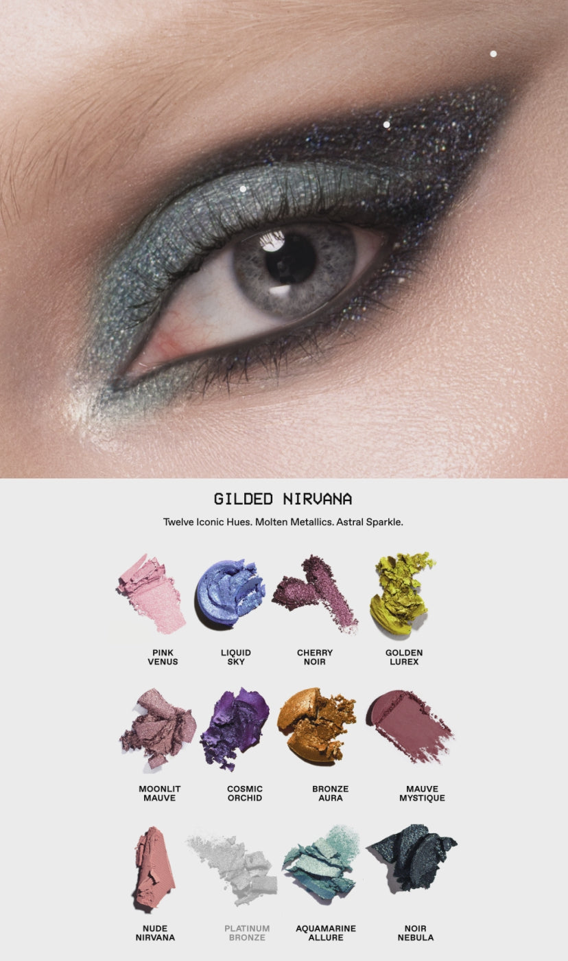 Gilded Nirvana: Mega Eye Shadow Palette