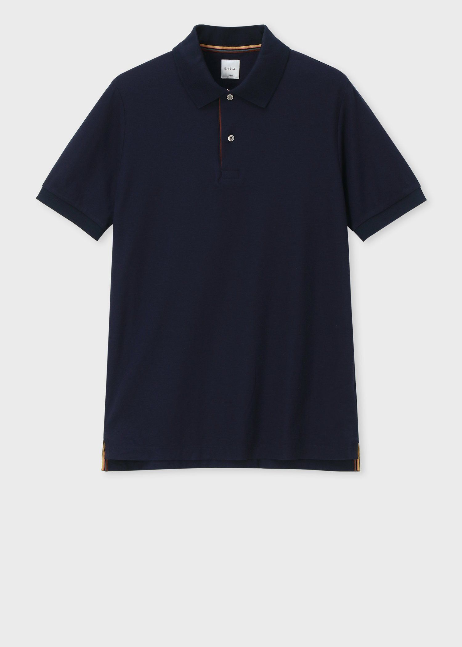 アーティストストライプ ポロシャツ（ネイビー） ｜ポール・スミス
