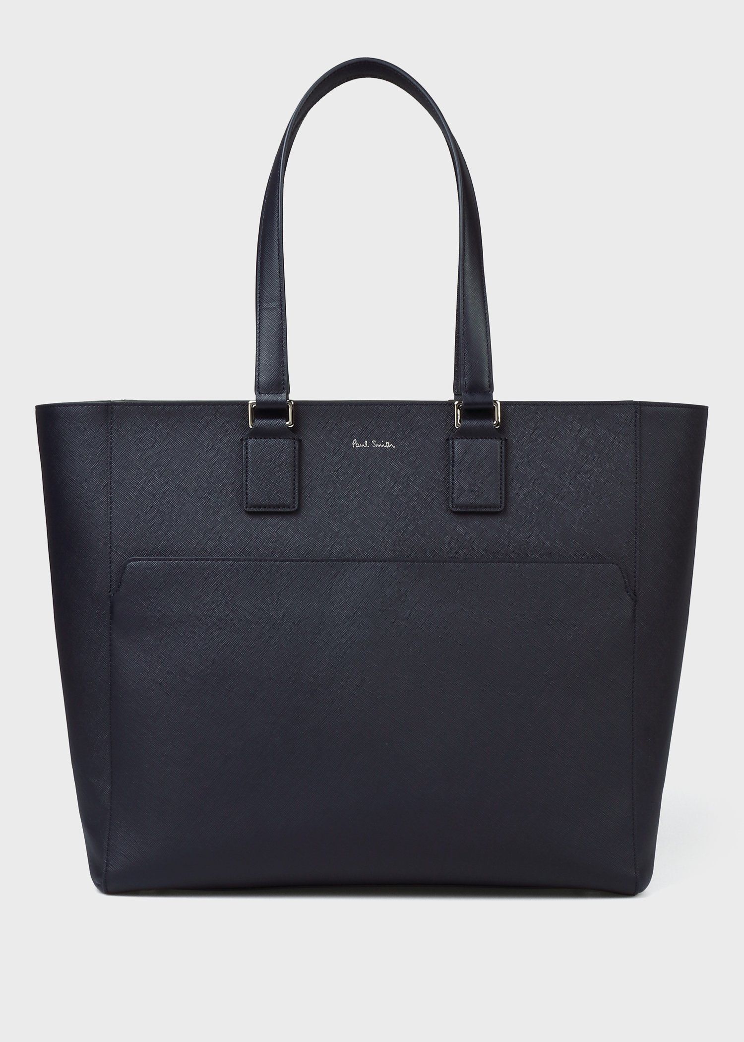 シグネチャーストライププラー トートバッグ（ネイビー） ｜ポール・スミス