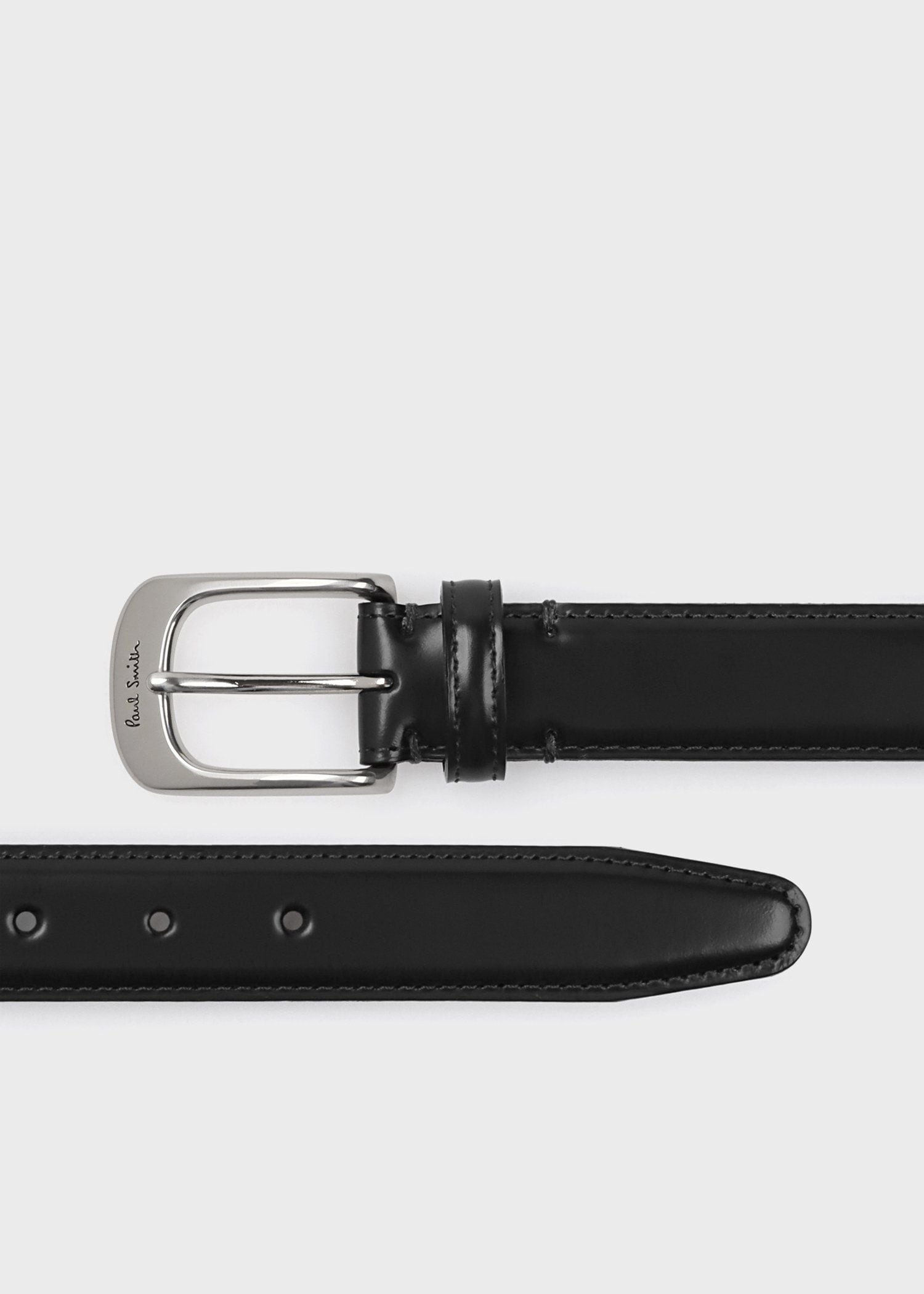 コードバン ドレス ベルト（ダークブラウン） ｜ポール・スミス