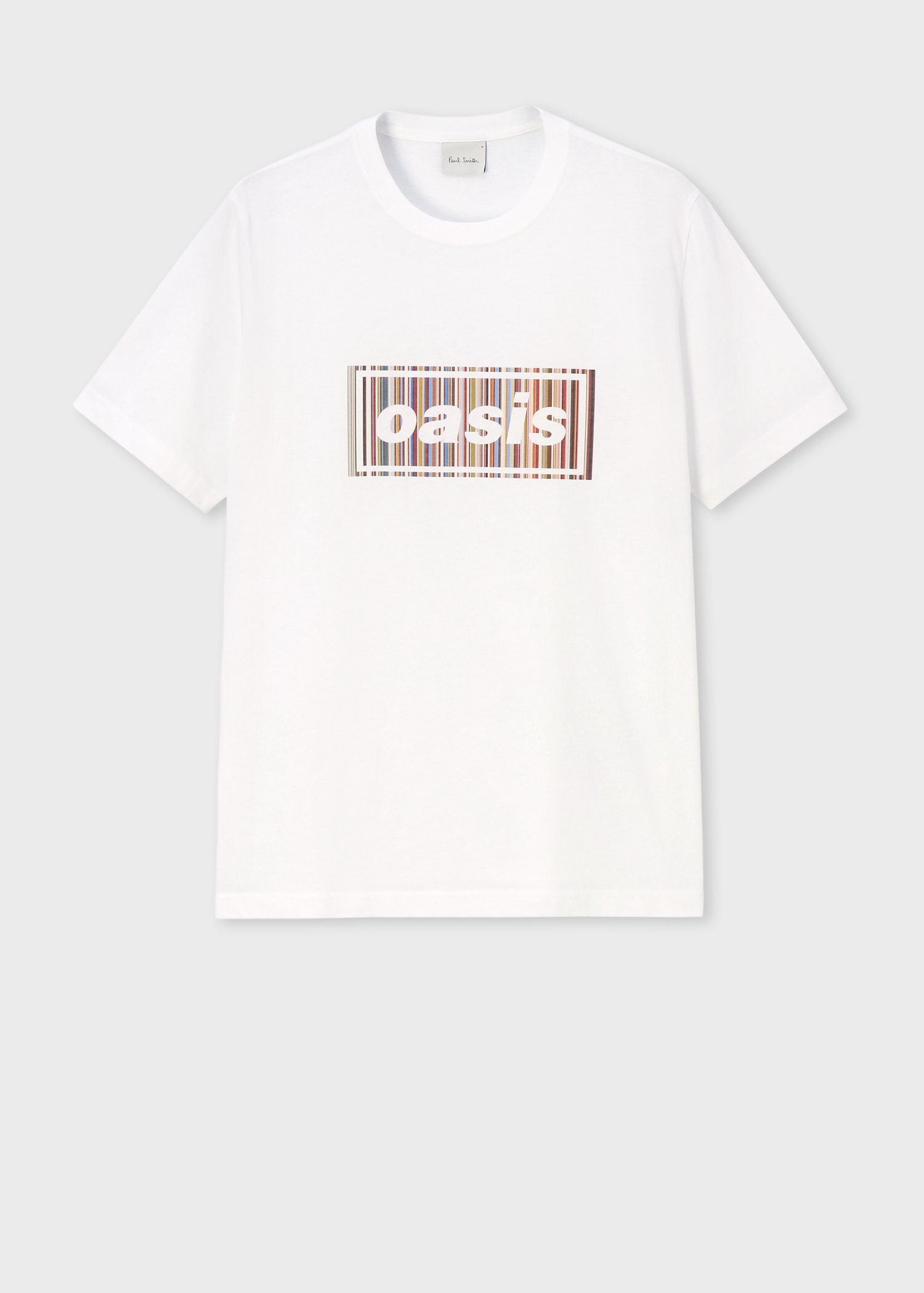 ウィメンズ Paul Smith × Oasis シグネチャーストライプロゴ Tシャツ