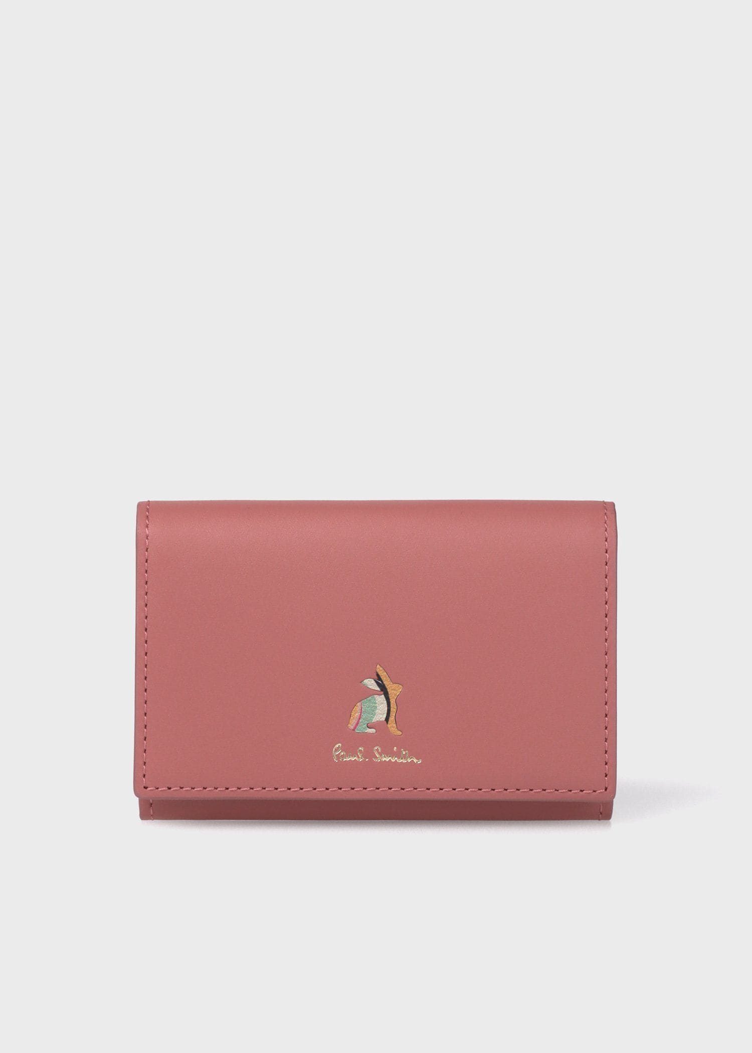 マーケトリースワールラビット 名刺入れ（ピンク） ｜ポール・スミス