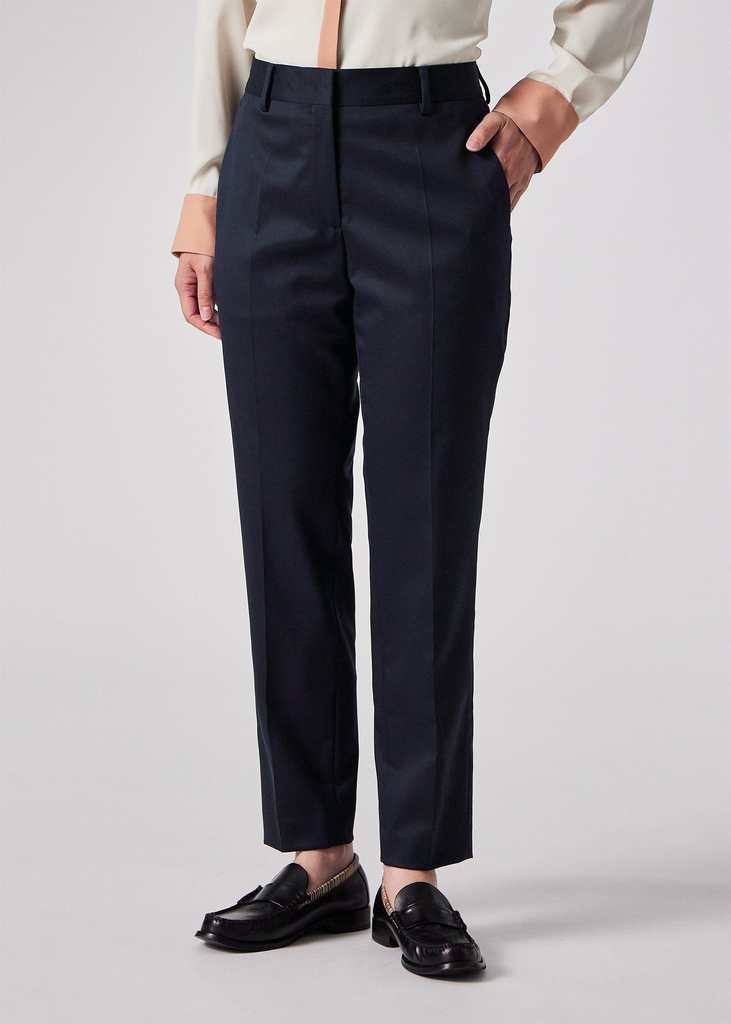 ウィメンズ トラベル トラウザーズ（ネイビー） ｜ポール・スミス