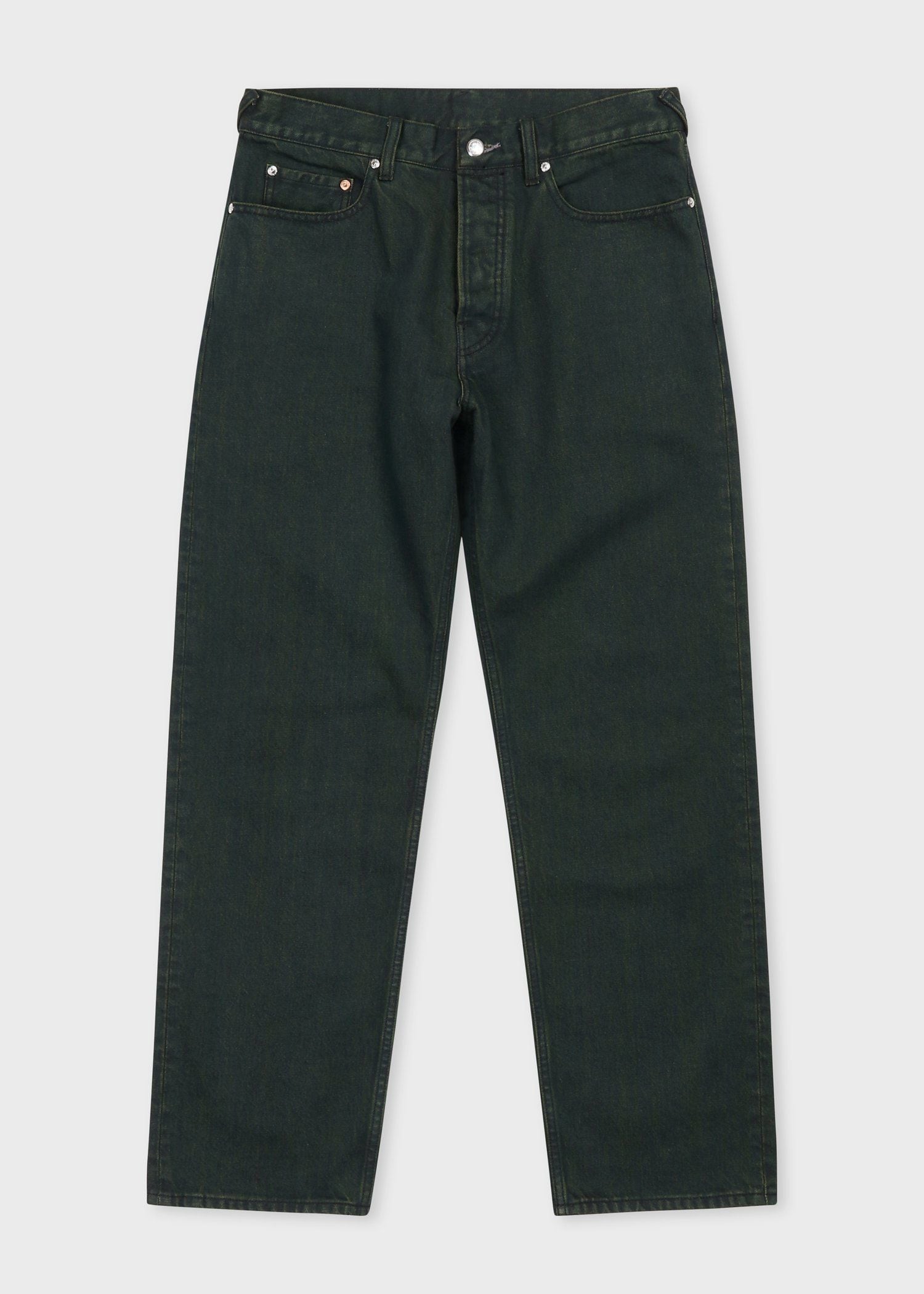 ダークグリーン オーバーダイ ジーンズ ｜ポール・スミス