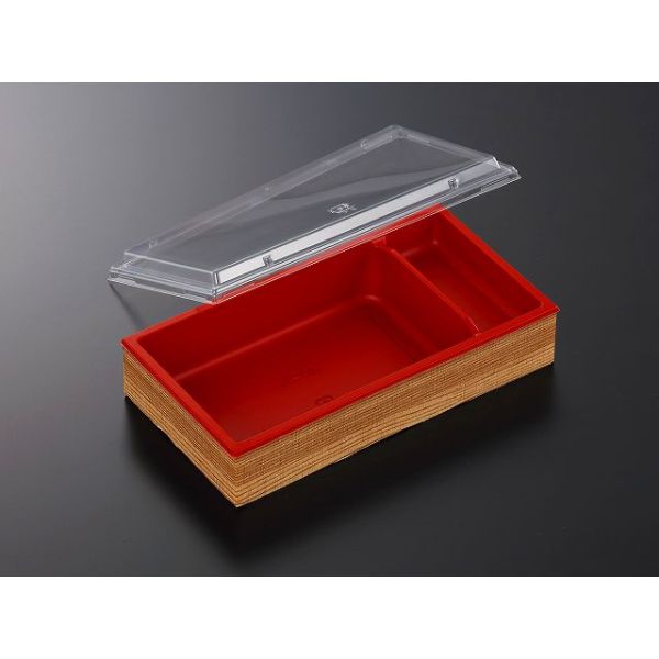 折箱 CWH-302浅 赤-たもん杉 (ボ) 中央化学 | テイクアウト容器の通販
