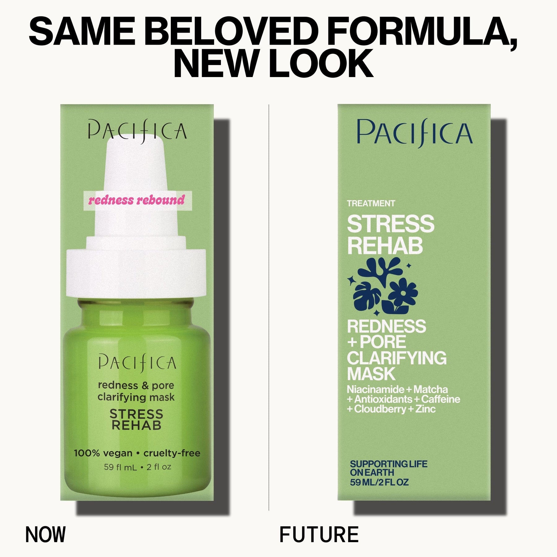 Stress Rehab Redness & Pore Clarifying Mask