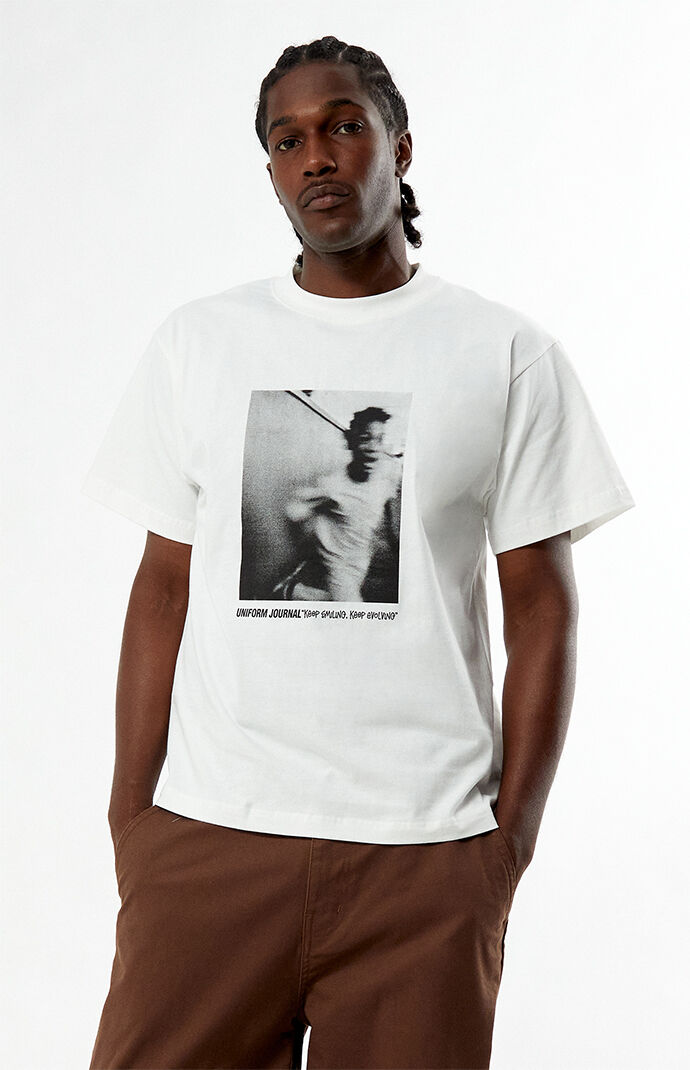 UPRISERS Family Drive x Uniform Journal Keep Smiling T-Shirt | Pacsun