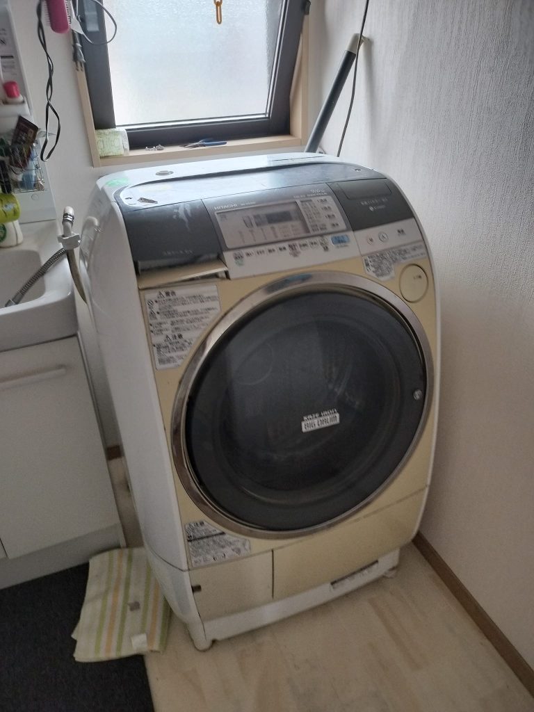 ナナメドラム洗濯機からタテ型洗濯乾燥機 温か抗菌メガシャワー洗浄で