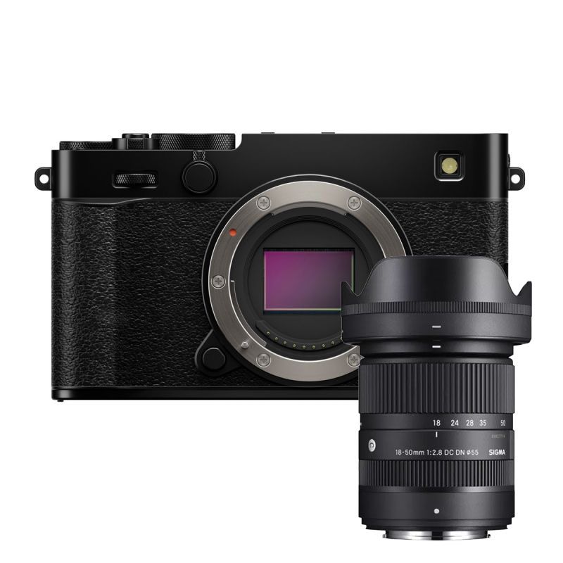 FUJIFILM X-E5 Noir + Sigma 18-50mm F2.8 DC DN – Kit photo APS-C