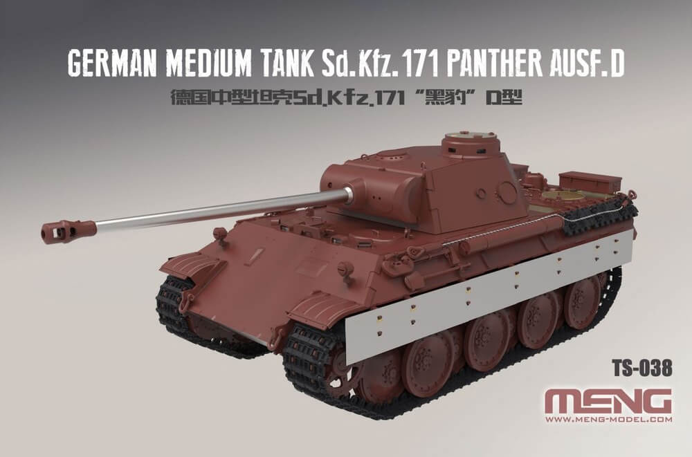 Meng Model 1:35 - Sd.Kfz.171 Panther Ausf. D - Panzer Models