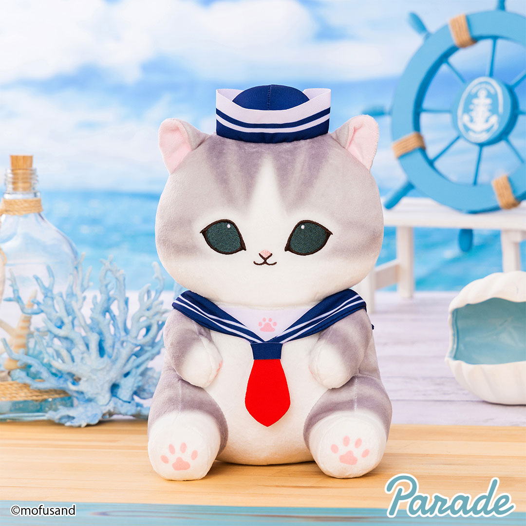 mofusand セーラーにゃんBIGぬいぐるみ | 商品紹介 | 株式会社パレード
