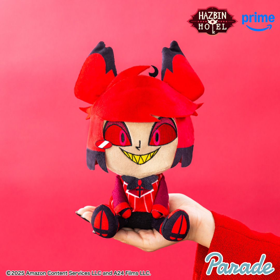 ハズビン・ホテルへようこそ おすわりぬいぐるみ① | 商品紹介 | 株式