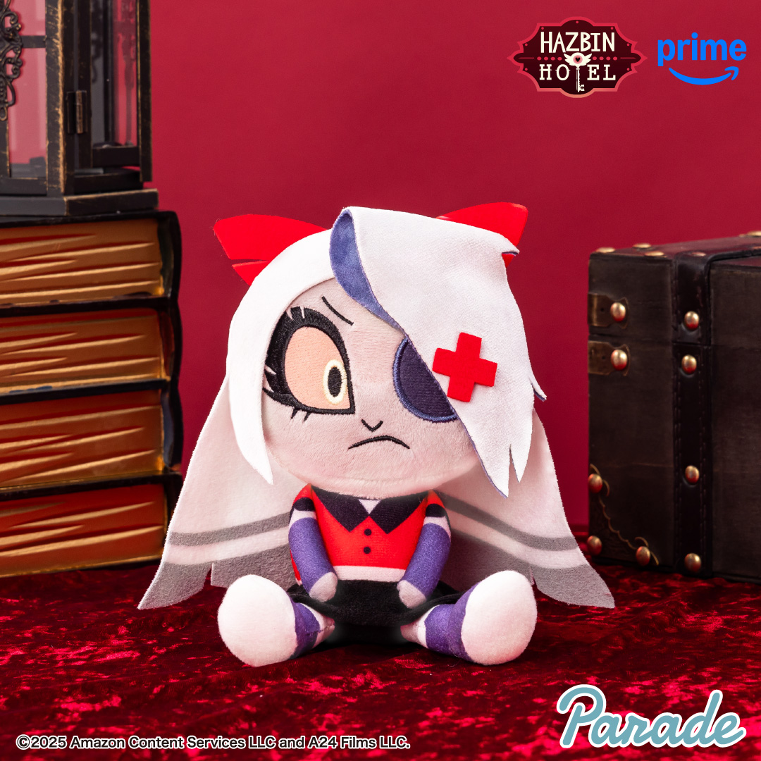 ハズビン・ホテルへようこそ おすわりぬいぐるみ① | 商品紹介 | 株式