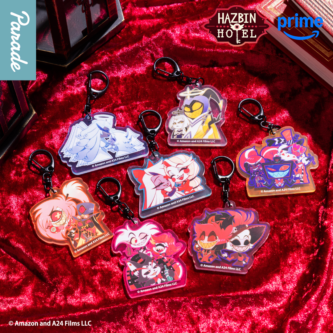 ハズビン・ホテルへようこそ アクリルキーホルダー | 商品紹介 | 株式