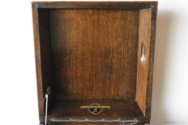 パルテノン アンティーク / kz148 テーブルグラモフォン(蓄音機