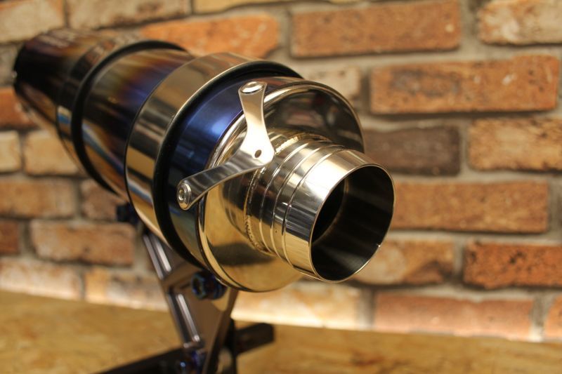 TRHC フルストレートレーシングマフラー [シグナスX]（小排気量用/大