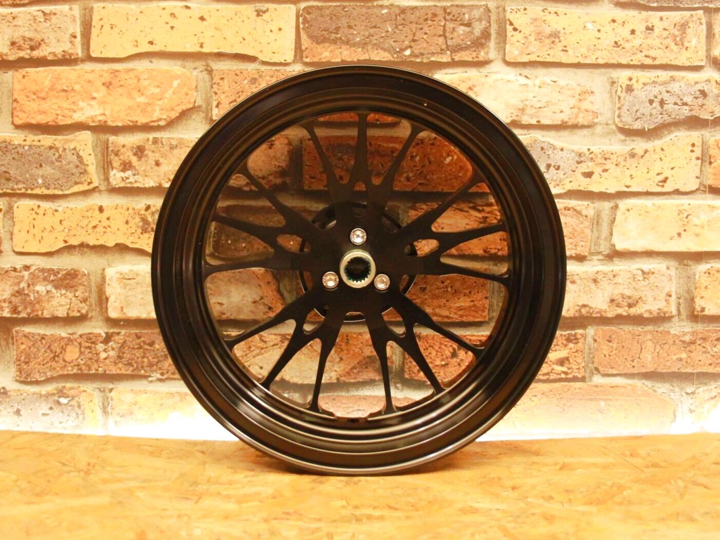 MOS 鋳造ホイール前後セット XR-15 ブラック［4・5型シグナスX/2型BW