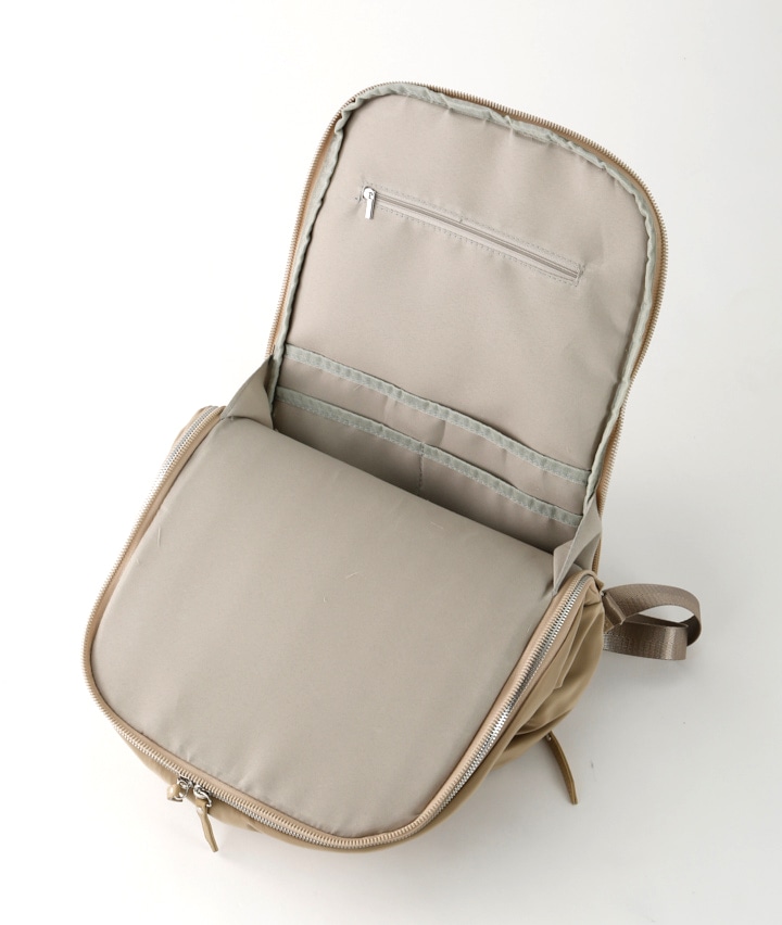 タックリュック(40×25×13．5㎝ ベージュ): レディース