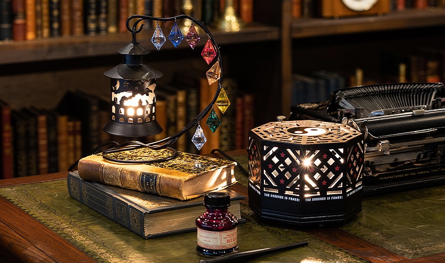 東方Project』魔理沙のミニ八卦炉がオシャレなテーブルランプに