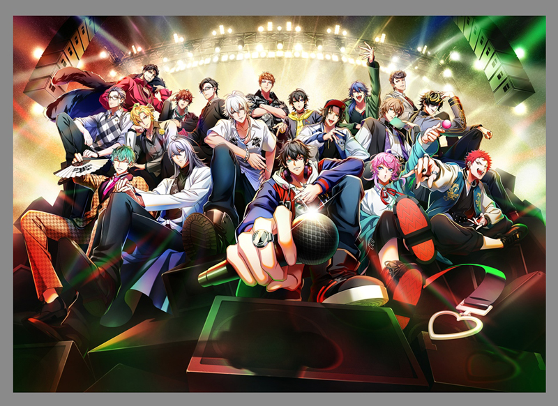 ヒプマイ』初の3DCGライブ“HYPED-UP 01”描き下ろしビジュアルやグッズ