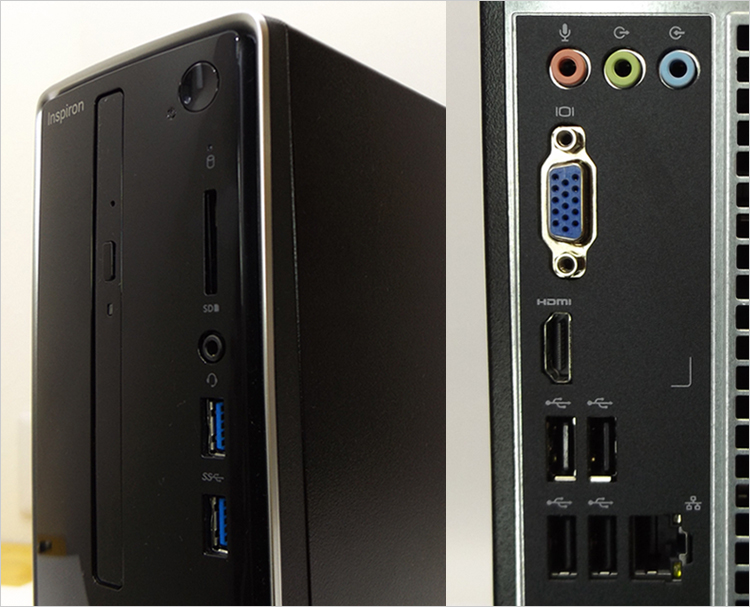 DELL Inspironスモールデスクトップ（3470）レビュー！Core i5-8400