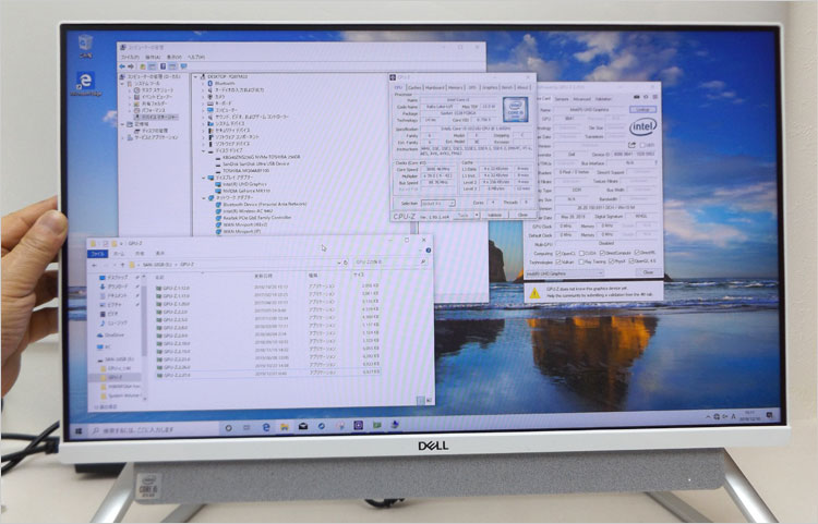 レビュー！DELL Inspiron 24 5000 フレームレス デスクトップ（5490）