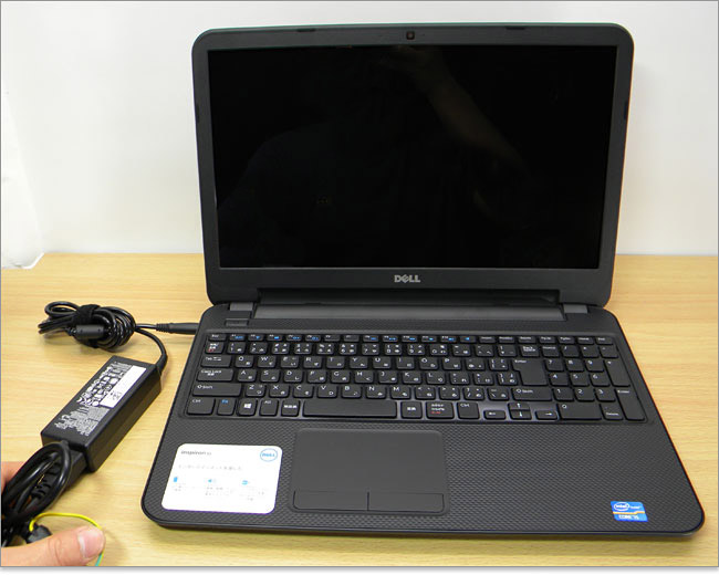 完動初期化済 Dell Inspiron15 ノートPC ブラック 日本語配列 Dell