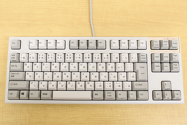 テンキーレスキーボード 「REALFORCE TKL」 レビュー | パソコン工房