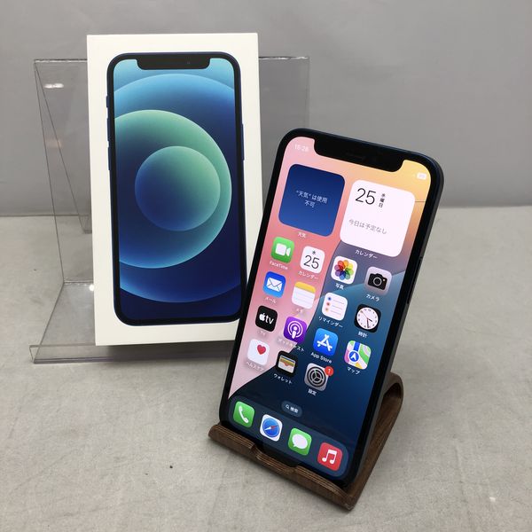 APPLE 〔中古〕iPhone12 mini 64GB ブルー MGAP3J／A SIMフリー（中古1