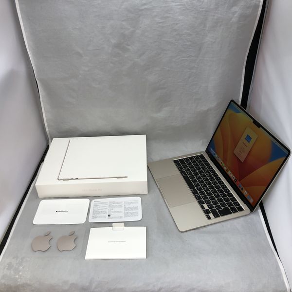 APPLE 〔中古〕MacBook Air (M2・2022) MLY13J/A ｽﾀｰﾗｲﾄ（中古保証3