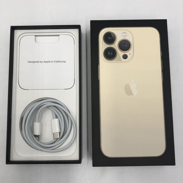 APPLE 〔中古〕iPhone13Pro 256GB ゴールド MLUQ3J/A SIMフリー(中古