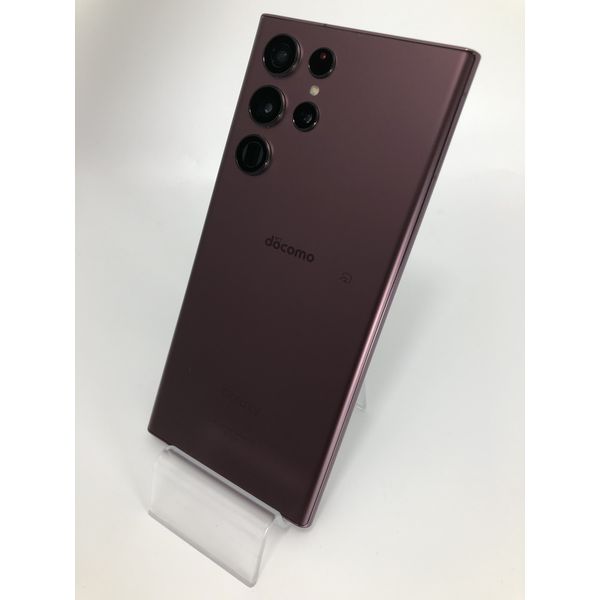 SAMSUNG 〔中古〕Galaxy S22 Ultra SC-52C バーガンディ docomoSIM