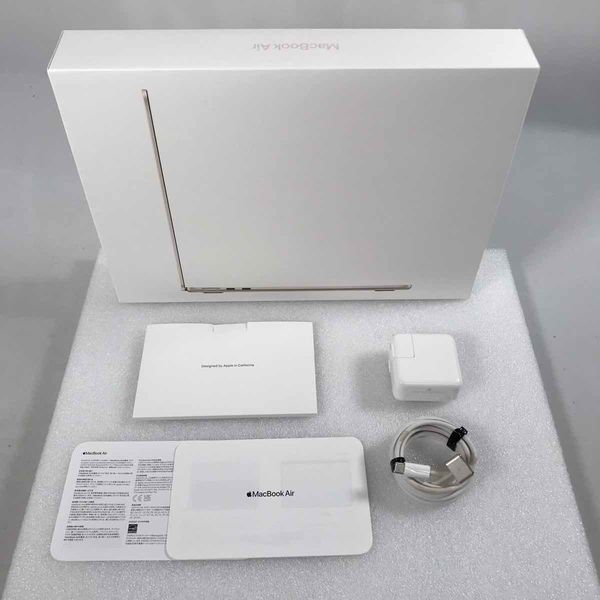 APPLE 〔中古〕MacBook Air (M2・2022) MLY13J/A スターライト Apple