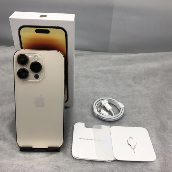 APPLE 〔中古〕iPhone14Pro 256GB ゴールド MQ173J/A SIMフリー版