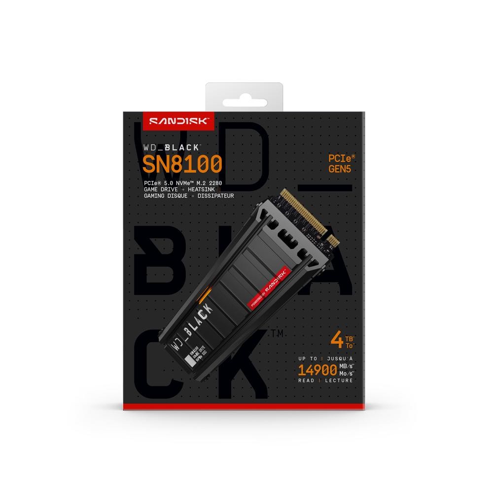 Western Digital SN8100 4TB with Heatsink | パソコン工房【公式通販】
