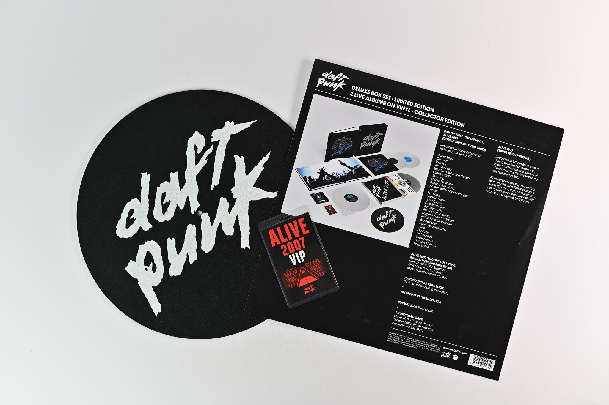 Daft Punk - Alive 1997 + Alive 2007 on Atlantic Limited Deluxe Edition