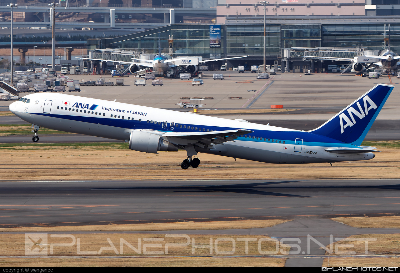 JA617A - Boeing 767-300ER operated by All Nippon Airways (ANA