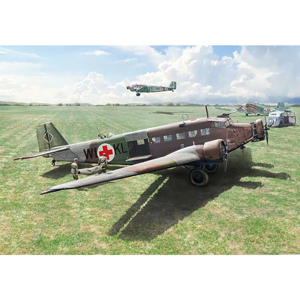 プラモデル :: 飛行機 :: WW.II ドイツ軍 ユンカース Ju-52/3m 輸送機