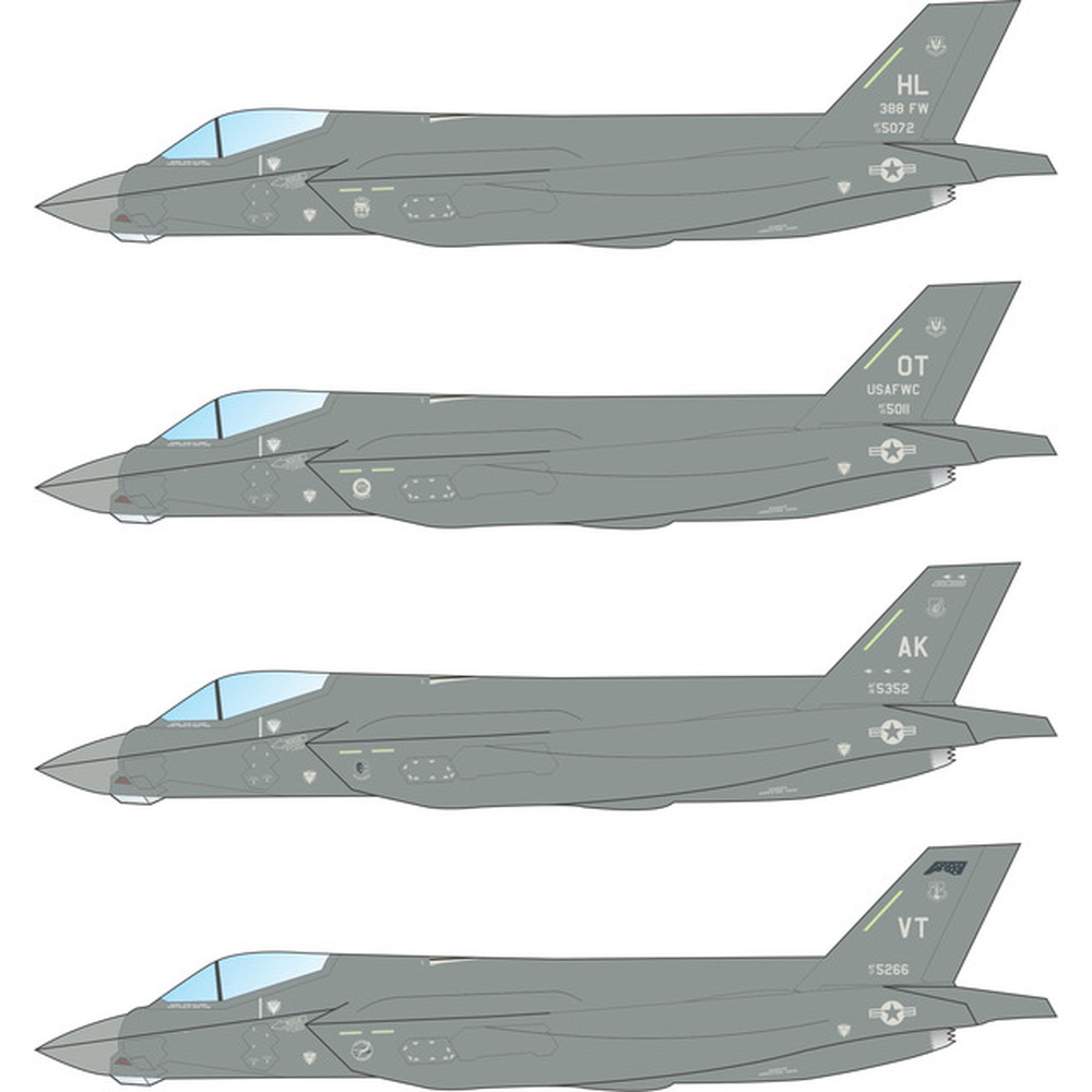 デカール・エッチング :: 飛行機用デカール :: F-35A ジョイント