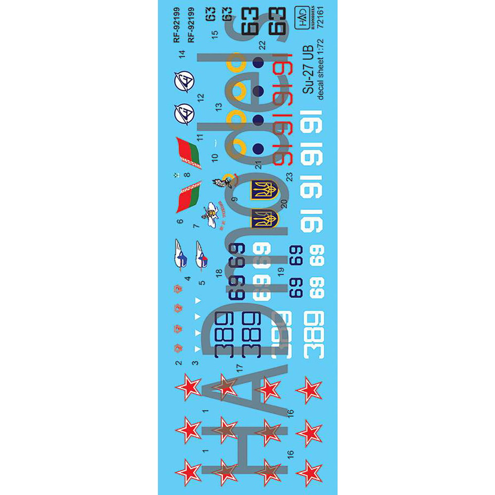 交渉可 F-4ファントム SU-27フランカー デカールセット 交渉可 F-4