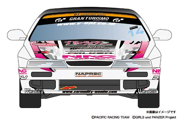 プラモデル :: 車 & バイク :: PACIFIC RACING NAC ガールズ