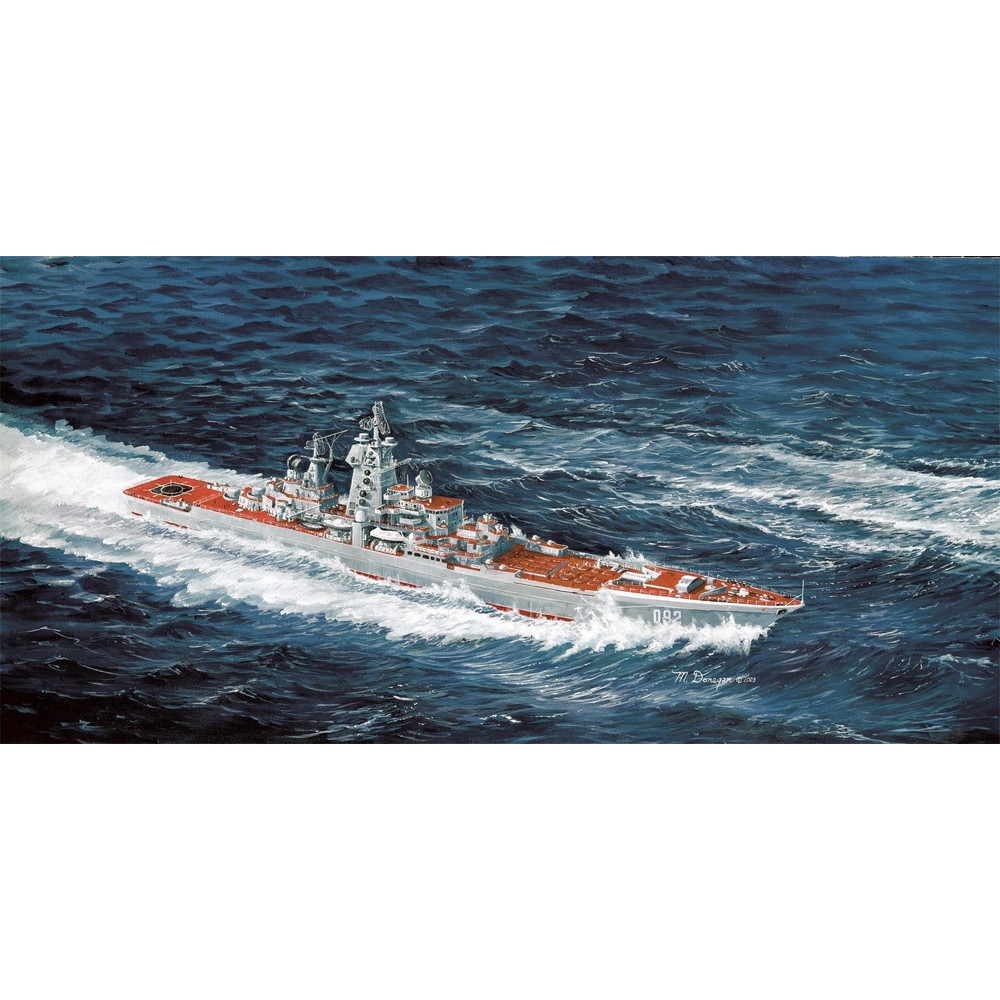 プラモデル :: 船 & 潜水艦 :: ロシア海軍キーロフ級ミサイル巡洋艦
