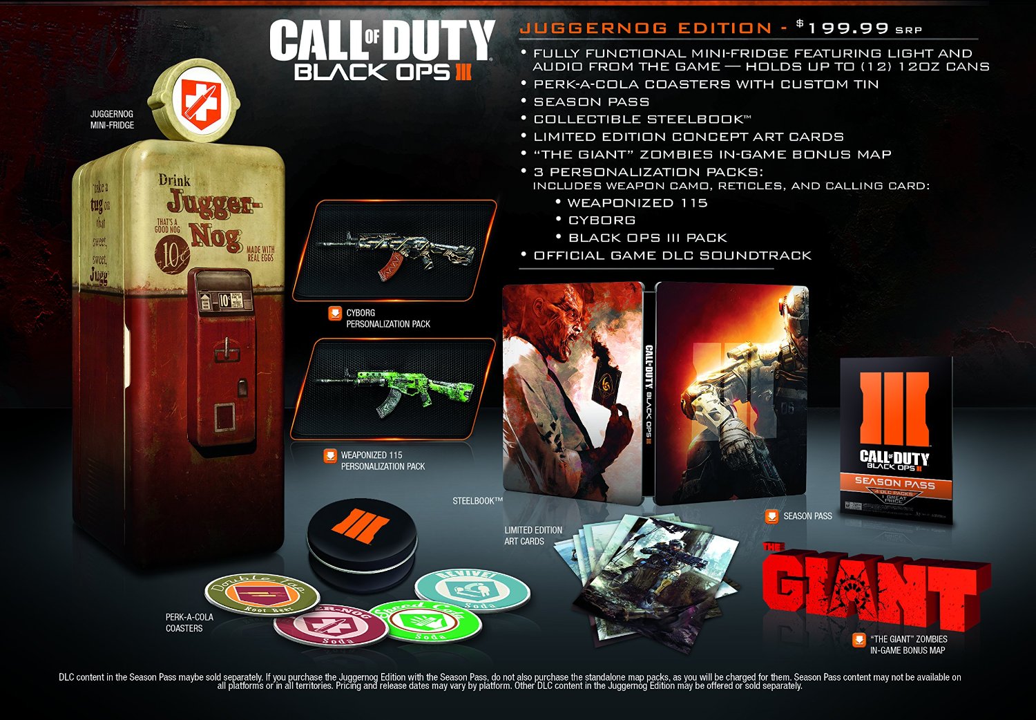 Call of Duty: Black Ops 3 Collectors Edition Reportedly Includes