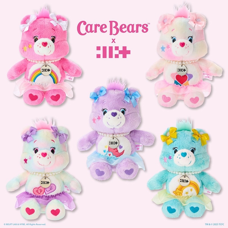 Care Bears ケアベア × ILLIT ぬいぐるみ(チアベア MINJU Ver.): 通常