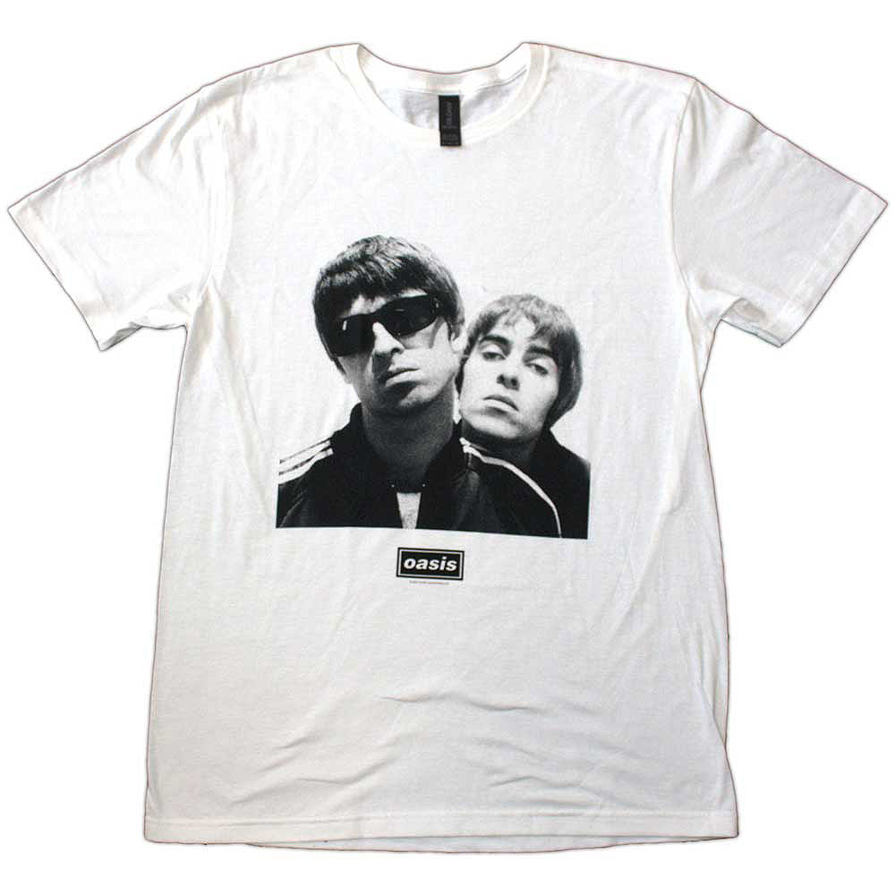 OASIS オアシス (結成 35周年 ) - Noel & Liam Square Photo / Tシャツ