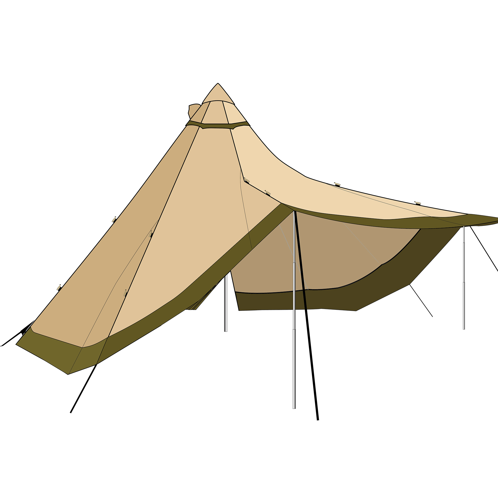 テンティピ サファイアフレックス - Tentipi Tents