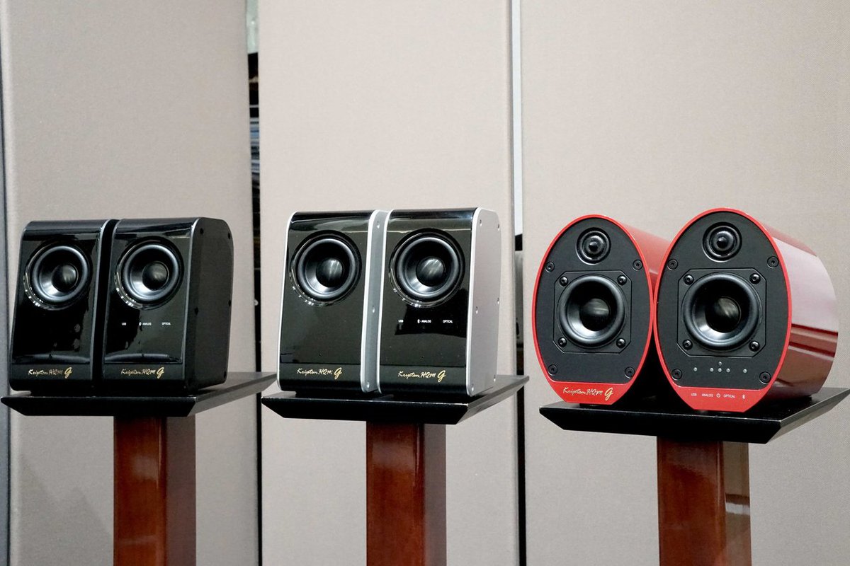 クリプトン、aptX adaptive対応アクティブスピーカー「KS-Gシリーズ