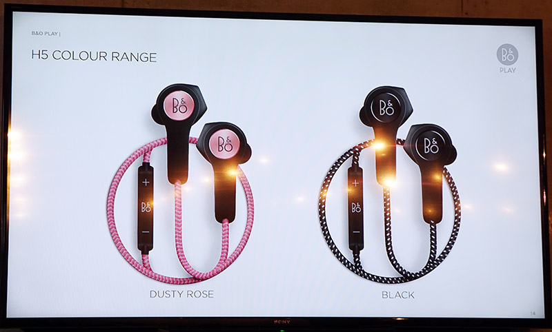 B&O PLAY初のワイヤレスイヤホン「Beoplay H5」。アプリで音質調整も