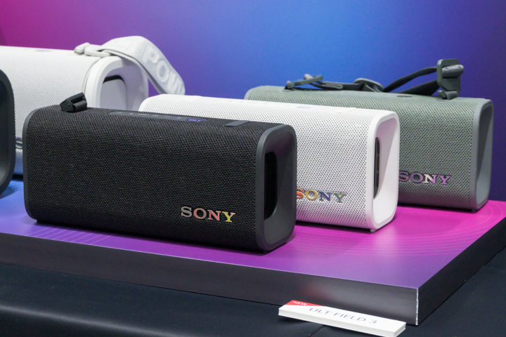 ソニー、重低音ポータブルスピーカー小／中型モデル「ULT FIELD 3／5