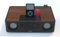 ヤマハ、iPodドック/USB/CDプレーヤー搭載のデスクトップオーディオ